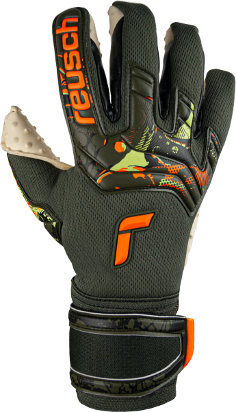 Reusch Attrakt SpeedBump 5370039 5556 green grey front